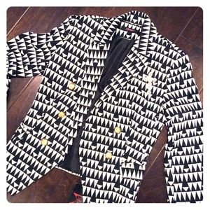 Very unique blazer with black details